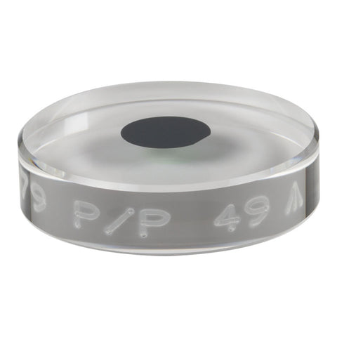 T-XM23P8 - Ø8 mm Plano Supermirror on Ø1" UVFS Substrate, 300 000 Finesse, 1397 nm