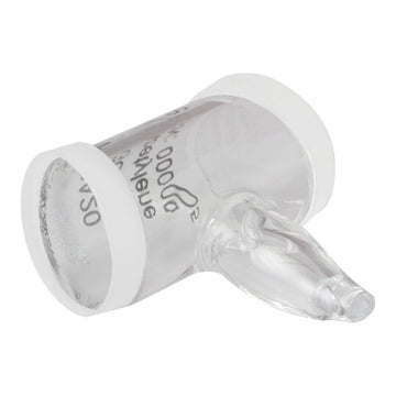 T-GCA20 - Acetylene Gas Reference Cell with Angled Ø1/2" UVFS Wedged Windows, 20.0 mm Long
