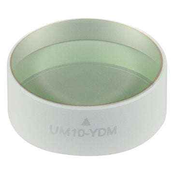 T-UM10-YDM - Ø1" Low-GDD Ultrafast Pump-Through Mirror for Yb Lasers, 10° AOI
