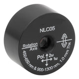 T-NLC05 - Ø1" Mounted β-BBO Crystal, 1.00 mm Thick, θ = 23.3°, 900 - 1300 nm Fund., 450 - 650 nm SHG