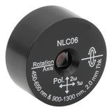 T-NLC06 - Ø1" Mounted β-BBO Crystal, 2.00 mm Thick, θ = 23.3°, 900 - 1300 nm Fund., 450 - 650 nm SHG