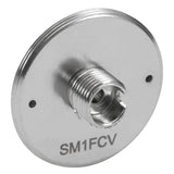 T-SM1FCV - Vacuum-Compatible FC/PC Fiber Adapter Plate with External SM1 (1.035"-40) Threads, Wide Key (2.2 mm)