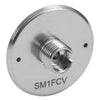 T-SM1FCV - Vacuum-Compatible FC/PC Fiber Adapter Plate with External SM1 (1.035"-40) Threads, Wide Key (2.2 mm)