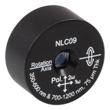 T-NLC09 - Ø1" Mounted β-BBO Crystal, 75 μm Thick, θ = 29.2°, 700 - 1200 nm Fund., 350 - 600 nm SHG