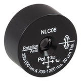 T-NLC08 - Ø1" Mounted β-BBO Crystal, 30 μm Thick, θ = 29.2°, 700 - 1200 nm Fund., 350 - 600 nm SHG
