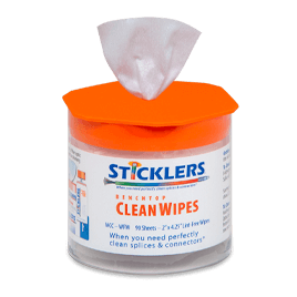 MicroCare FiberWipes (90 sheets)