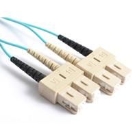 Fiber Optic Patch Cable, SC PC to SC PC, 1.6mm Duplex MM | Plus Corning® ClearCurve® OM3 Multimode Fiber
