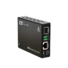 XMC-10GC 10G/5G/2.5G/1G/100M Copper to 10GBASE-R SFP+ Media Converter, USB managed