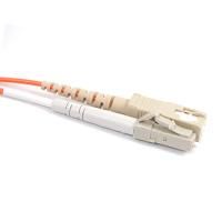 Fiber Optic Patch Cable, SC PC to LC PC, 1.6mm Simplex, Multimode | Plus Corning® InfiniCor®300 Fiber