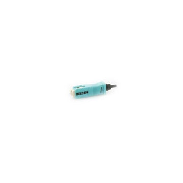 Belden FX Brilliance Universal SC OM3/OM4 Connector, Aqua - 25 Pack