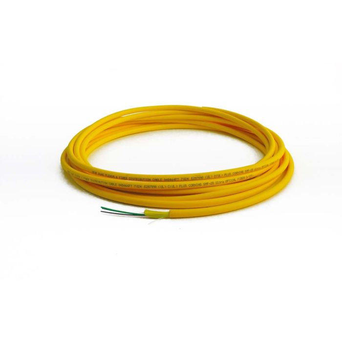 TLC 4 Fiber Singlemode SFM28 Ultra Distribution Cable Riser Rated (per meter)