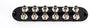 Corning® Adapter Panel CCH Multimode Loaded with ST Adapters (12-Port) Ceramic Insert
