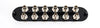 Corning Connector Panel with 12 Simplex ST Adapters - Multimode - 62.5µm