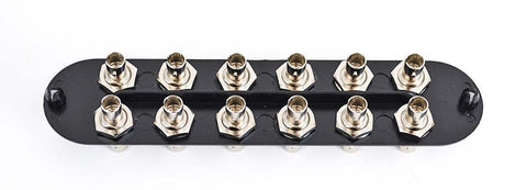 Corning® Adapter Panel CCH Singlemode Loaded with ST Adapters (12-Port) Ceramic Insert