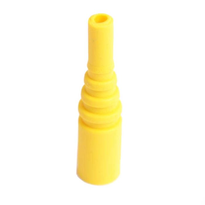 FC Connector Strain Relief Boot for 2mm Cable, Yellow (Pack of 25)