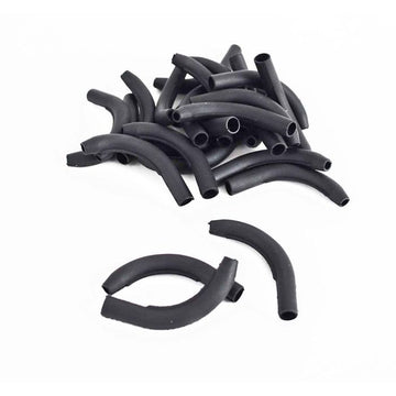 SC & FC 3.0mm 90-Degree Connector Boot, Black (25-Pack)
