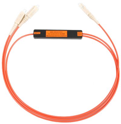 Ruggedized Splitter SM 1X2 50/50 Split SC/APC 2mm Jacket