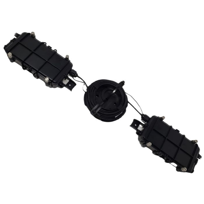 Fiber Drop Cable Repair Kit, Duplex with SC/APC to SC/APC