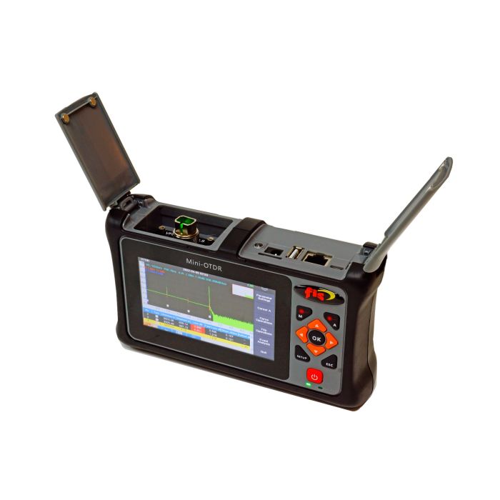 Atlas Mini Dual Singlemode 1310/1550nm 26/24dB OTDR with SC/APC Connector