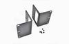 Rack Mounting Brackets 4RU 23" Black (Pair)