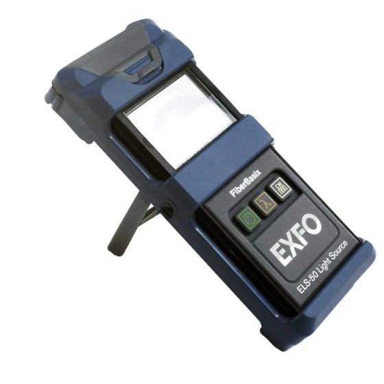 EXFO ELS-50 Dual Multimode 850/1300nm Light Source with Rubber Boot, FC Adapter