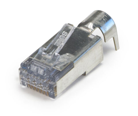 EZEX44 SHIELDED RJ45 EXTERNAL GROUND CONNECTOR,. 50/JAR