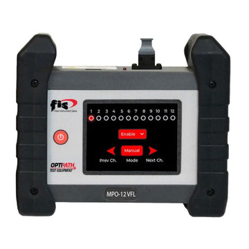 MPO 12 Fiber VFL: OPTIPATH Test Equipment