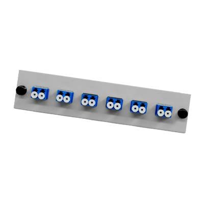 Extended Adapter Plate Singlemode LC/UPC 12 Fiber Off White