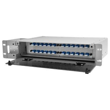 Rack Mount 2RU Flush Mount 19" Extended Footprint Off White
