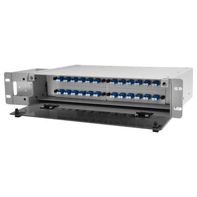 Rack Mount 2RU Flush Mount 19" Extended Footprint Off White