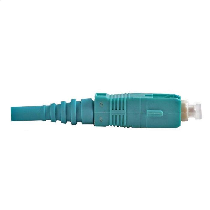 SC MM 50um OM3 Connector 900um Boot Aqua (100pk)