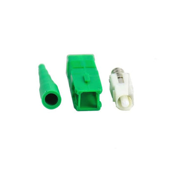 SC/APC Singlemode Zirconia Connector with 900µm Boot (100 Pack)