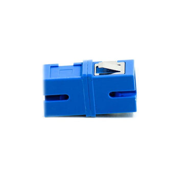 SC Simplex SM Adapter Zirconia Blue - No Flange
