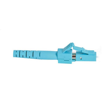 LC Connector Simplex Multimode 50um OM3 Aqua Housing 1.6-2mm Boot