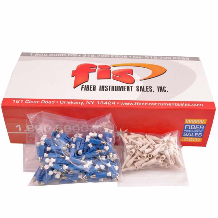 LC Simplex Singlemode 900um Fiber Optic Connector (100 Pack)