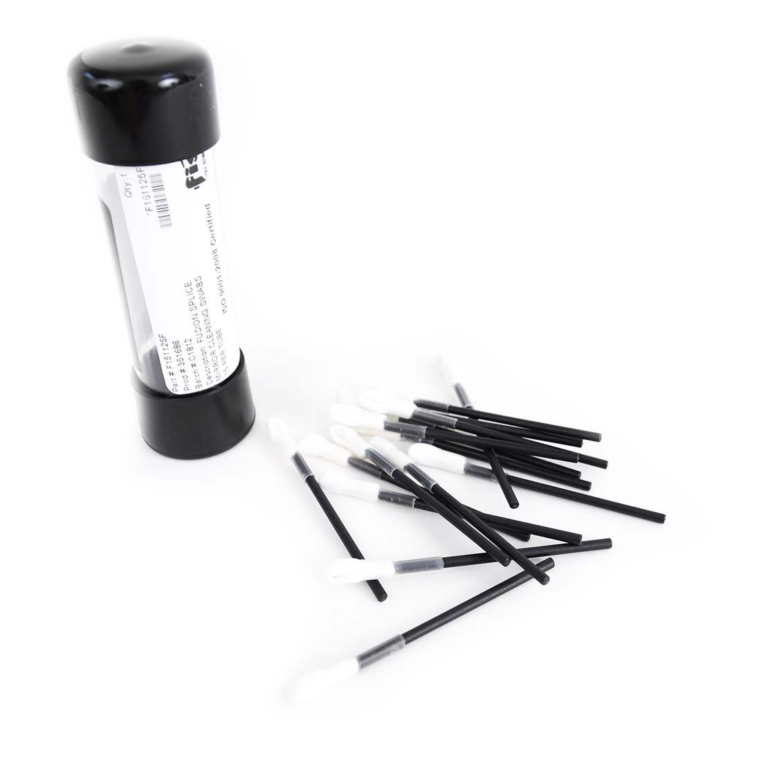 Fusion Splicer Lens Cleaning Swabs, 15 per Tube