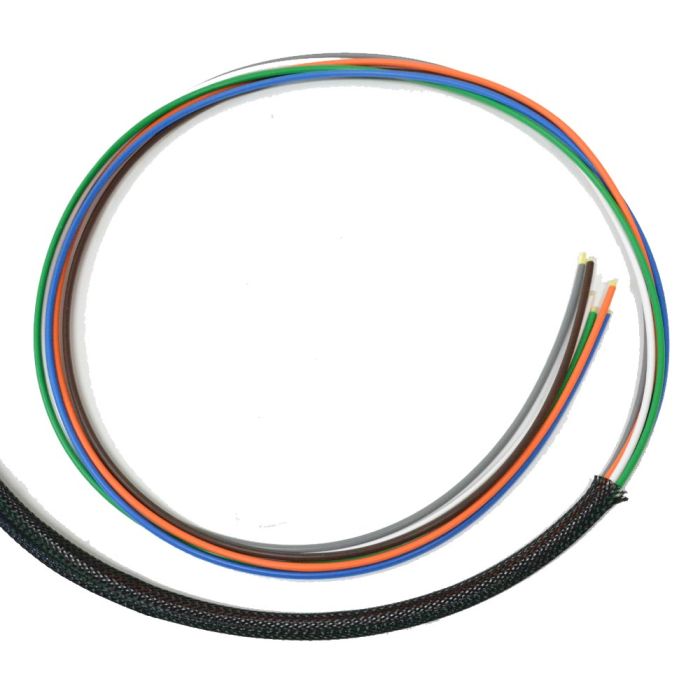 Cable Netting Expandable 3/8" Black (per foot)