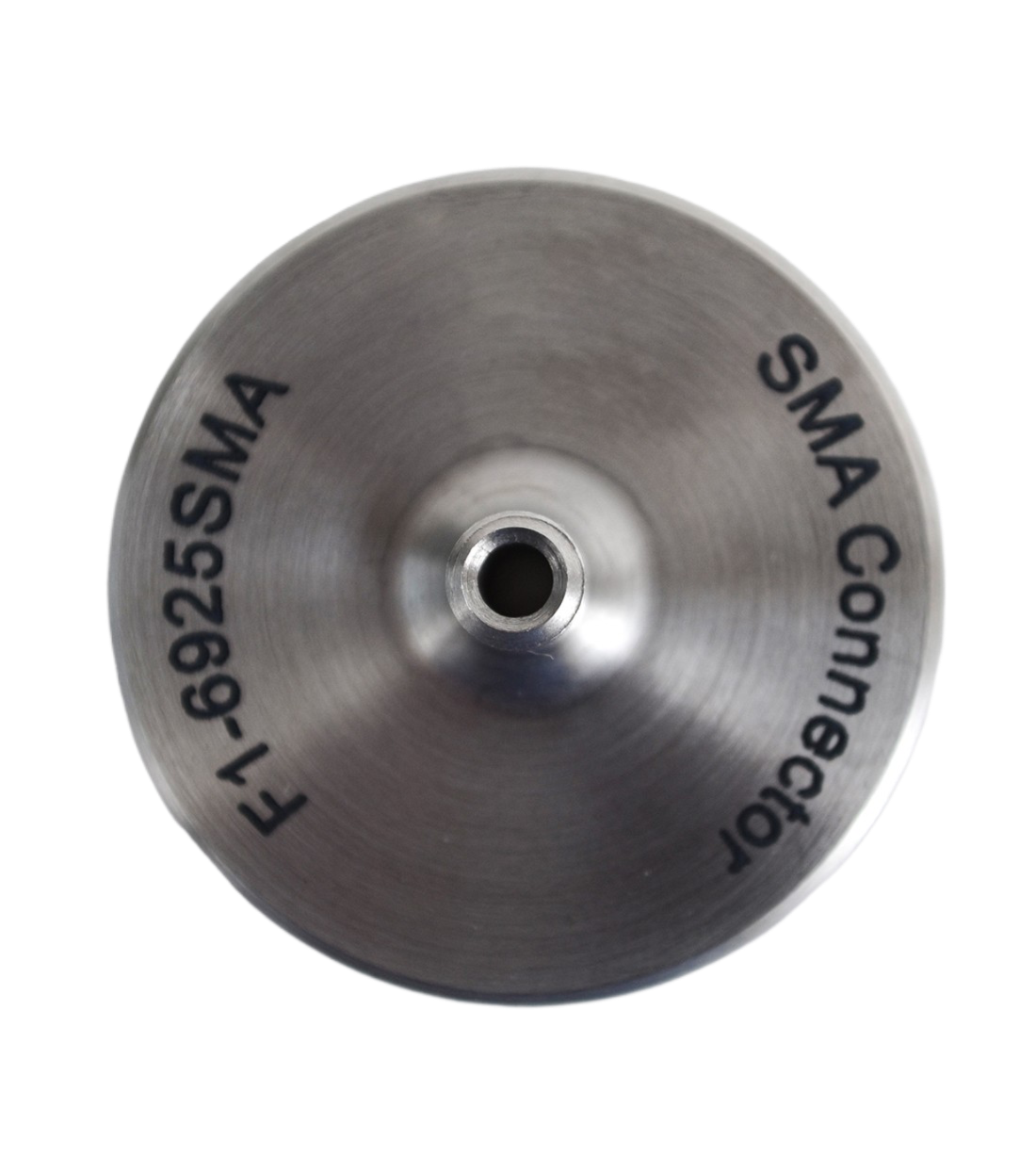 SMA Connector Hand Polish Puck - Stainless Steel