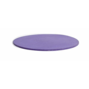 5" Circular Rubber Polishing Pad, 70 Durometer, Purple