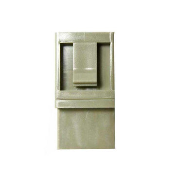 LC Adapter Duplex Beige Multimode - No Flange, Style 5, Square