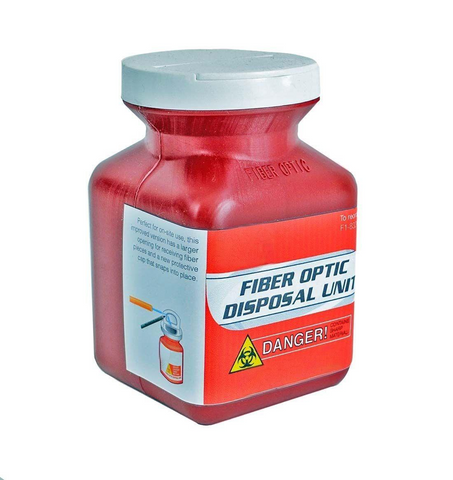 Fiber Optic Disposal Bottle