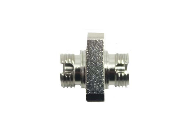 FC/APC Single Mode Mating Sleeve, Zirconia Sleeve, Square Flanged Mount