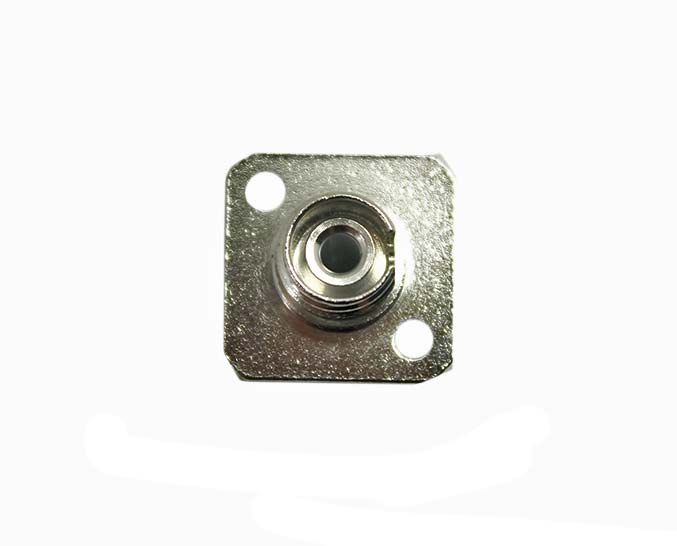 FC/APC Single Mode Mating Sleeve, Zirconia Sleeve, Square Flanged Mount