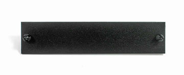Adapter Plate Blank Plate with No Holes Unloaded Black