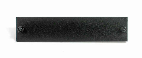 Adapter Plate Blank Plate with No Holes Unloaded Black