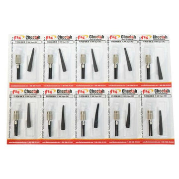 Splice-On Connector Cheetah FC PC Multimode 50um OM2 900um Black 100 Pack