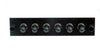 Adapter Plate 6-Pack FC Multimode Loaded Black