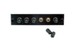 Adapter Plate 6-Pack FC Multimode Loaded Black