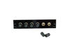 Adapter Plate 6-Pack FC Singlemode Loaded Black