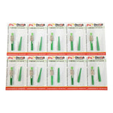 Splice-On Connector Cheetah FC APC Singlemode 900um Green 100 Pack